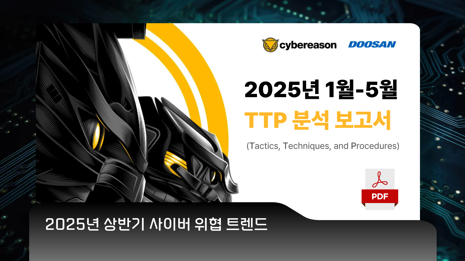 2025년 사이버 위협 트렌드: 사이버리즌 TTP 분석 보고서